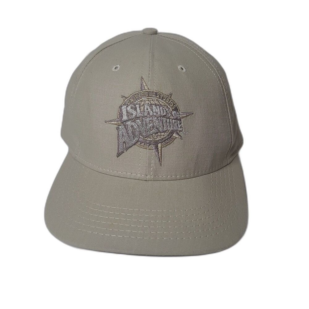 Vtg Disney Island of Adventure Parks Universal Studios snapback Hat
